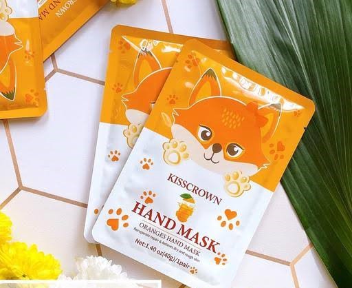 KISS CROWN Oranges Hand Mask