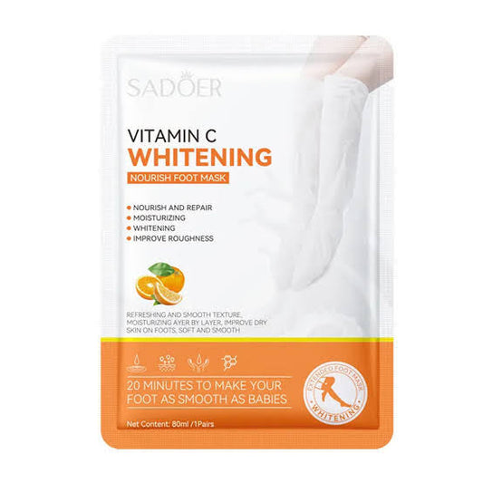 SADEOR Vc Whitening Foot Mask