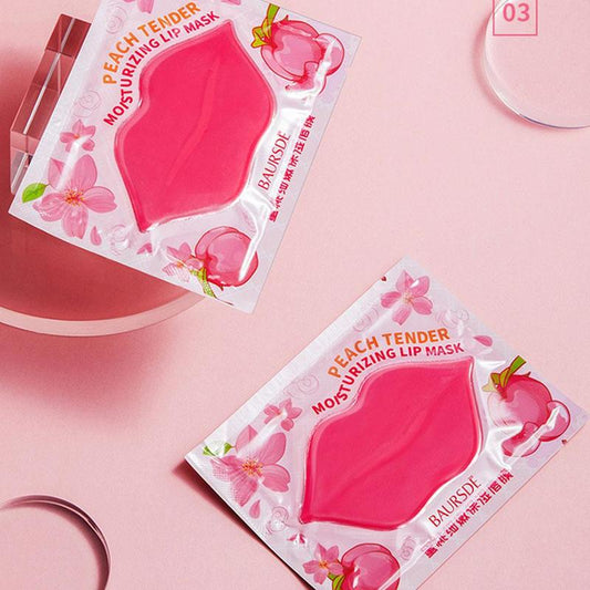 BAURSDE Peach Tender Moisturizing Collagen Lip Mask Lip Patch